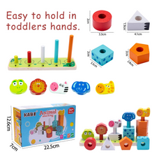 Load image into Gallery viewer, Educational-Animal stackers